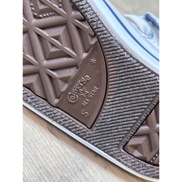 US5 / 12.5cm Converse CT Easy Slip Infant Shoes White-Navy Blue-Red 717663f - Picture 8 of 9